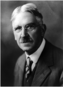 “John Dewey, bust portrait,” Wikimedia Commons.