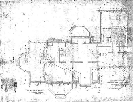Floorplan of the Birch Mansion
