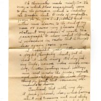 J. Frank Young to Henrietta Morriss, July 15, 1927