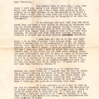 J Frank Young to Henrietta Morriss, January 12,1931